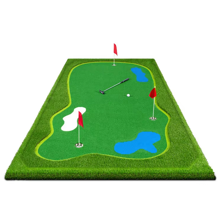 Golf Equipment Sales - Indoor Golf Putting Machine With Mat