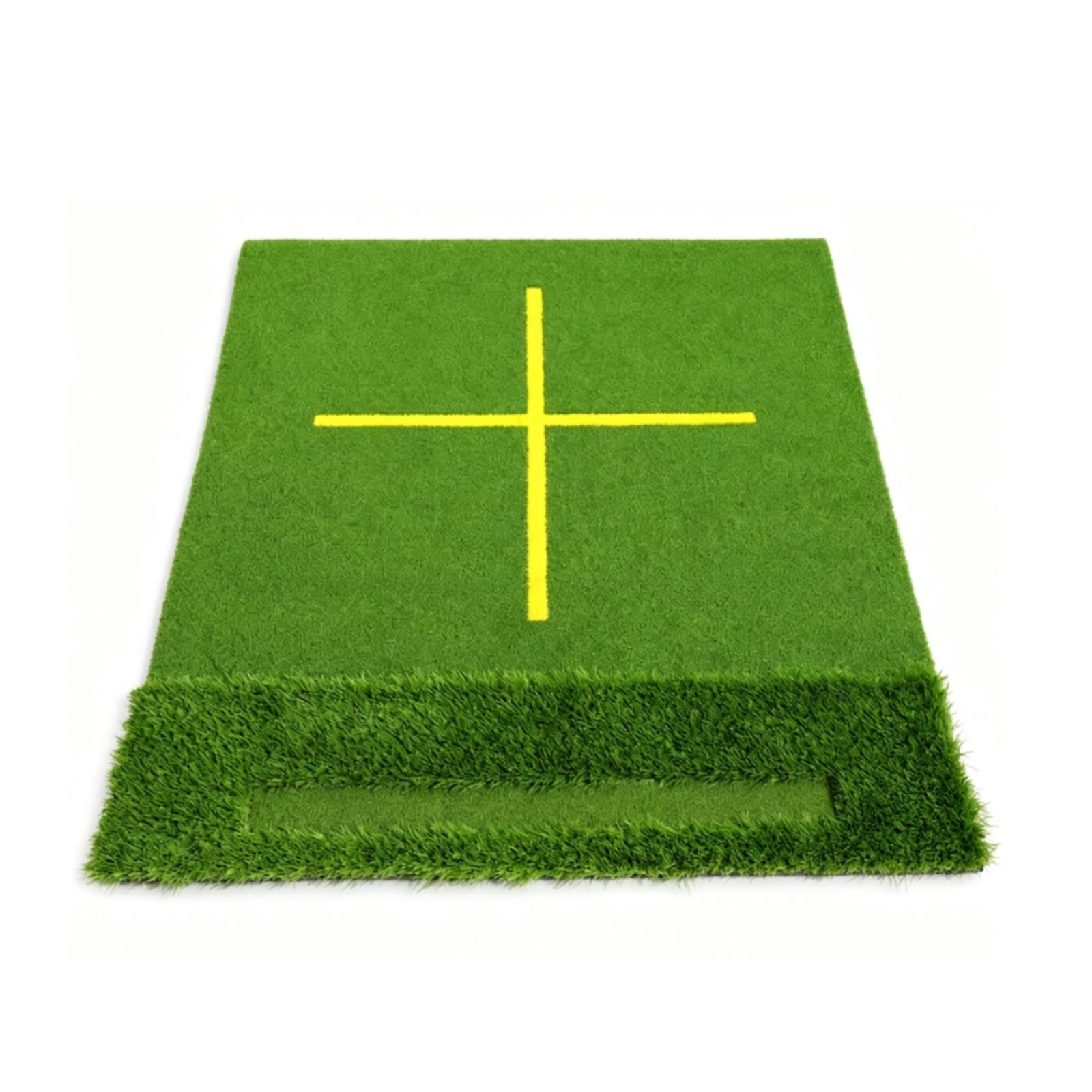 Golf Equipment Guide - Golf Training Pad Two Turf Hitting