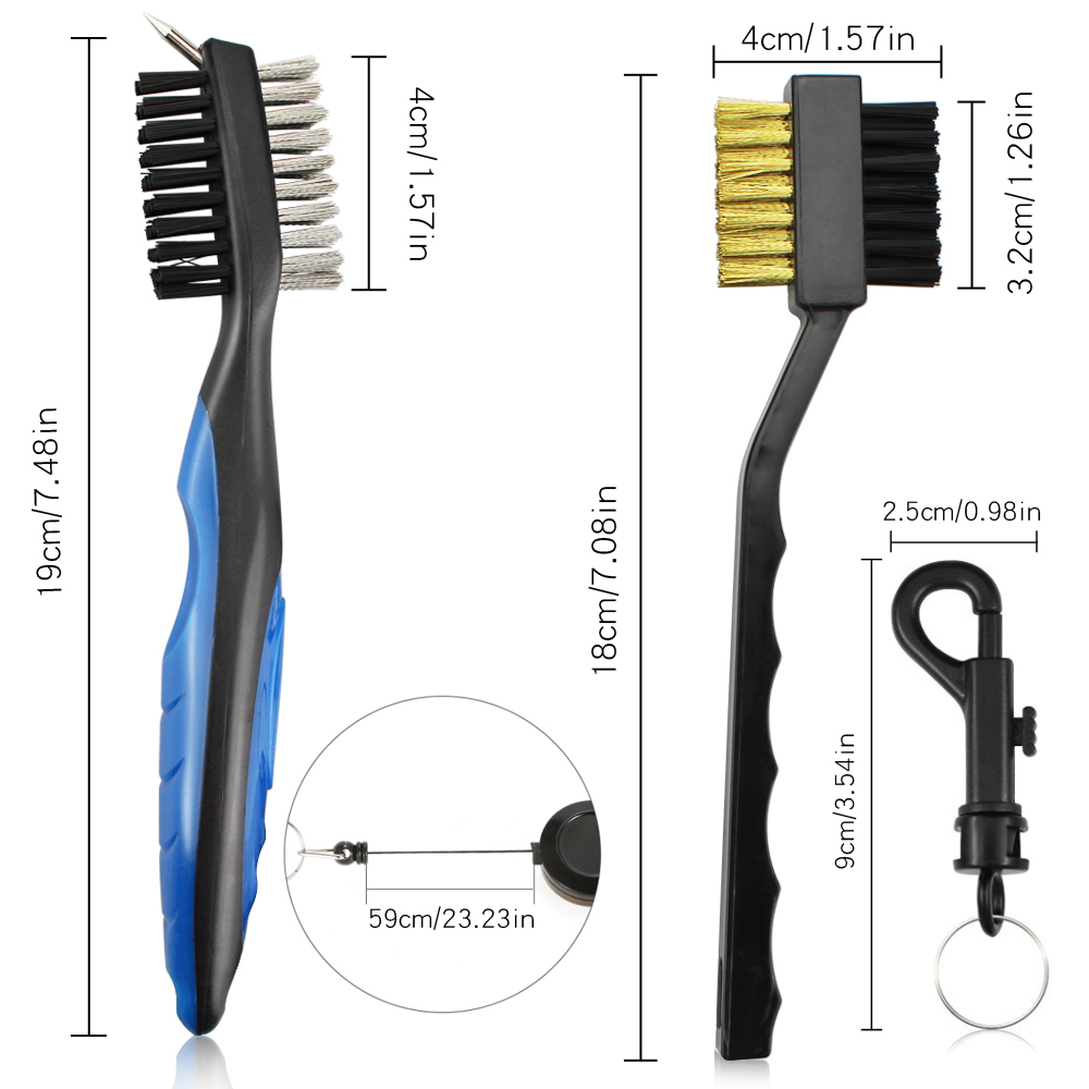 2Pcs/Set Golf Club Brush Golf  - Golf Equipment Sales review and price